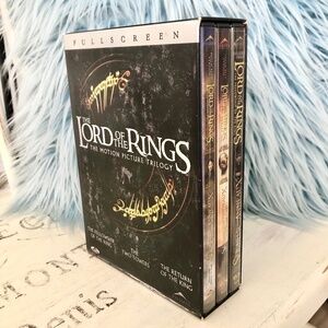 Lord of the Rings, The Motion Picture Trilogy 3 DVD Box Set, 6 Discs, Widescreen